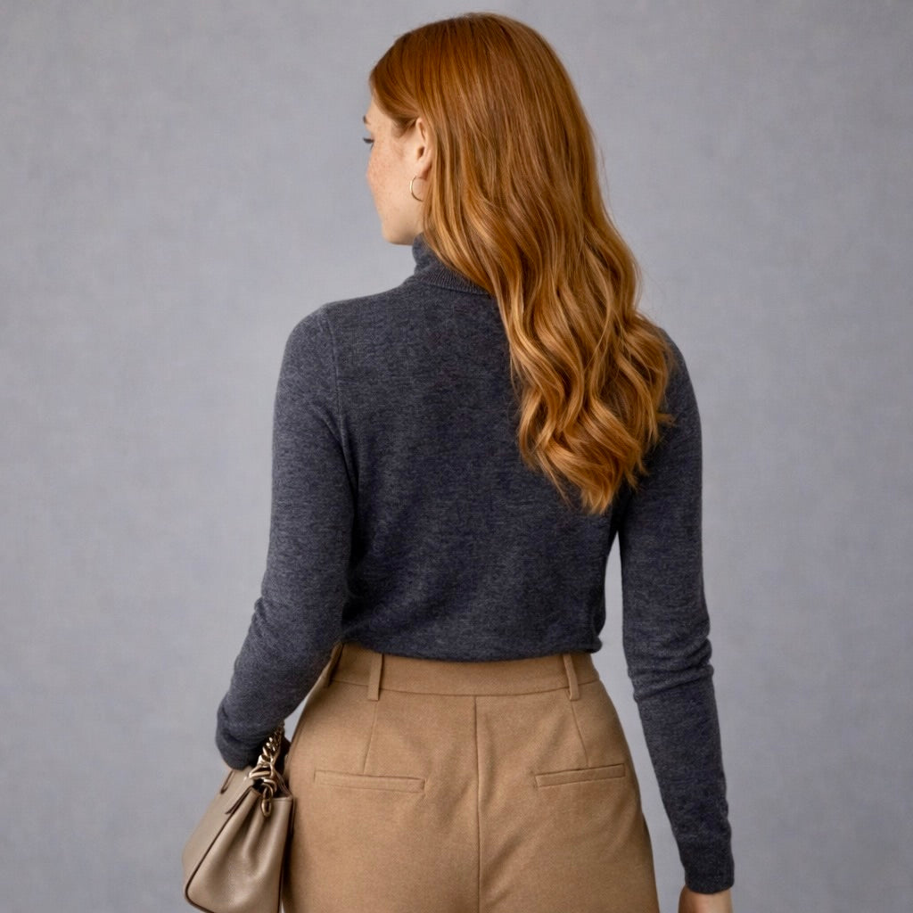 Zarelle | Refined Turtleneck Top